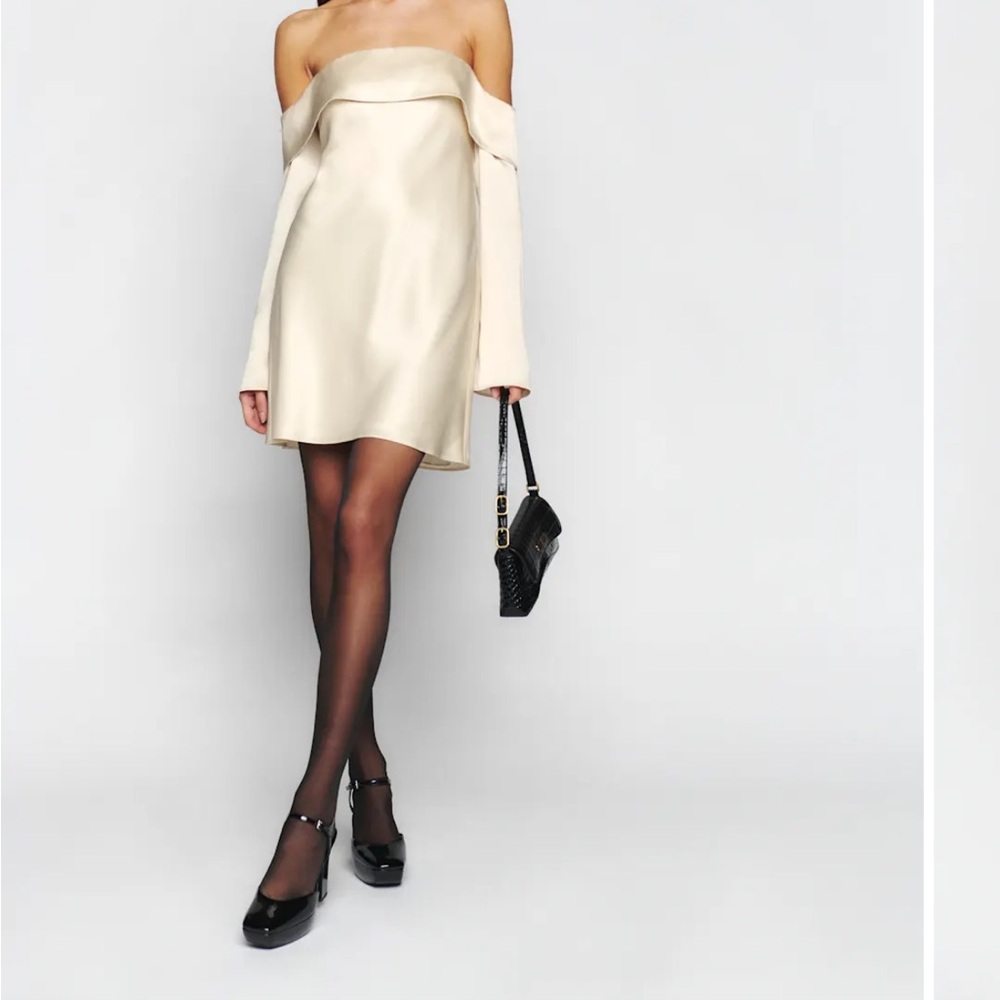 Reformation Maves Dress - Cream